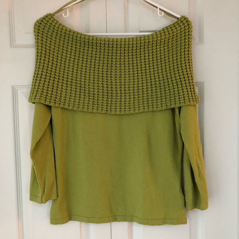 Nine West, Off the Shoulder Sexy Sweater